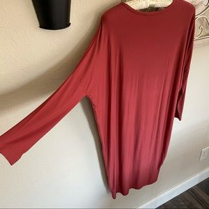 Vici Miou Muse dress in brick color sz M